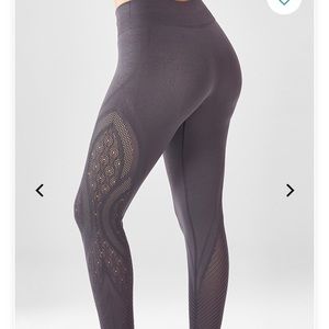 Fabletics Mid-Rise Sculptknit Openwork Legging
